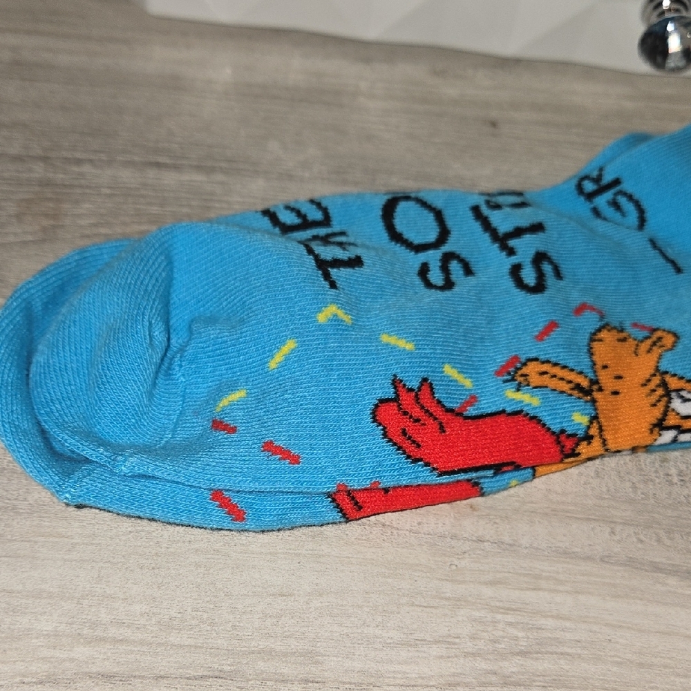 Blue Grinch McDonalds Socks - Picture 4 of 6